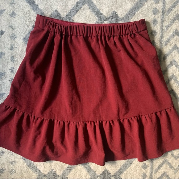 • [J. Crew] Ruffled Edge Skirt • - Picture 9 of 11
